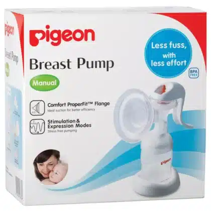 PIGEON-MANUAL-BREAST-PUMP. for breastfeeding moms,
