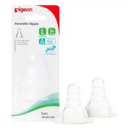 PIGEON-PERISTALTIC-NIPPLE-LARGE- for feeding baby