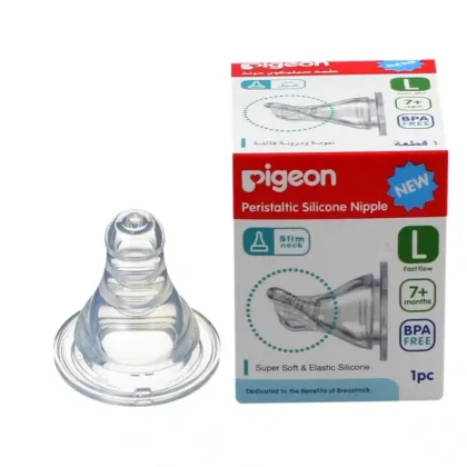 PIGEON-S-TYPE-NIPPLE- peristaltic for babies feeding