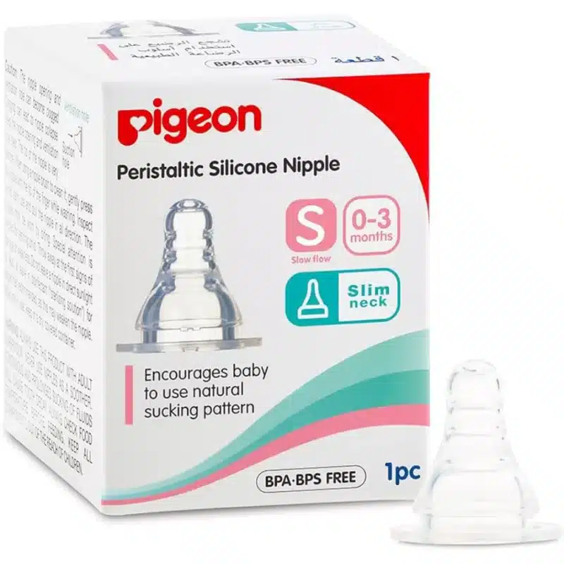PIGEON-S-TYPE-NIPPLE peristaltic for babies feeding