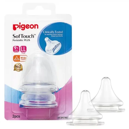 PIGEON-SOFT-TOUCH-W-N-NIPPLE-LL peristaltic for babies feeding