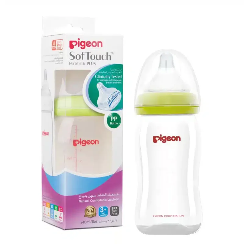 PIGEON-SOFT-TOUCH-WN-PP-BOTTLE peristaltic for babies feeding