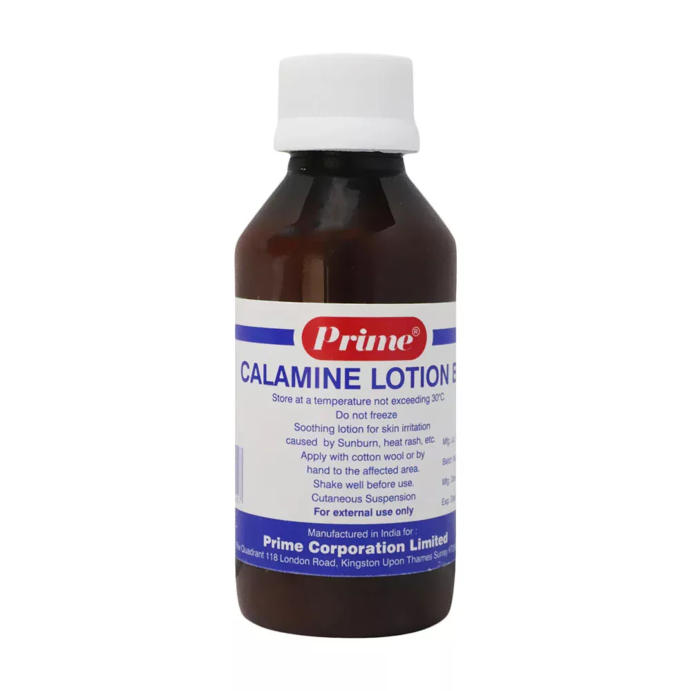 PRIME-CALAMINE-LOTION- treats skin rash and skin irritation