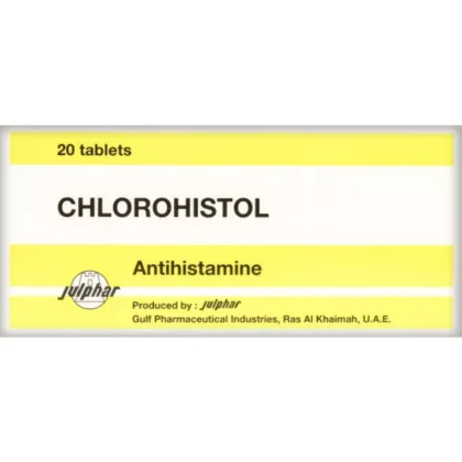 chlorohistol-anti histamine, anti allergic, for watery eye and sneezing