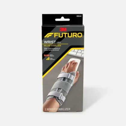 FUTURO DELUXE WRIST STABLIZER S & M LEFT, sports injury