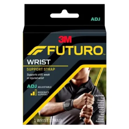 FUTURO-SPORT-WRAP-AROUND-WRIST-BLACK. supports stiff, weak, or injured wrist