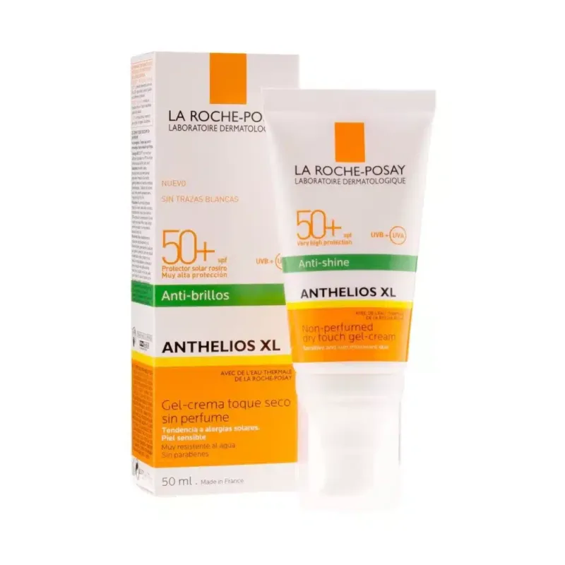 LA-ROCHE-POSAY-ANTHELIOS-XL-ANTI-SHINE-SPF-50+-CREAM-50-ML sunscreen, sun care, sunblock, skincare