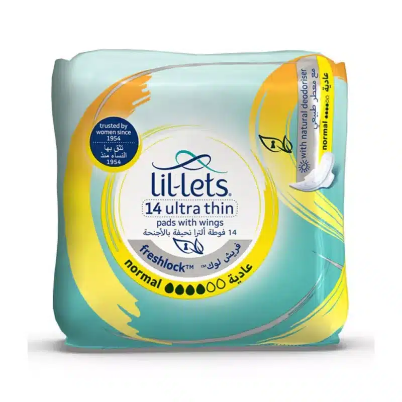 LILLETS-FRESH-LOCK- ULTRA-THIN-NORMAL-feminine care menstruation