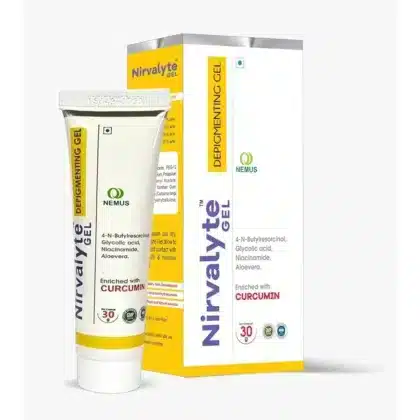 NIRVALYTE-GEL-depigmenting gel, skincare, evens skin tone