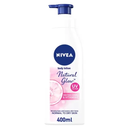 NIVEA-NATURAL-GLOW-BODY-LOTION-normal to dry skin, moisturizers and evens skin tone