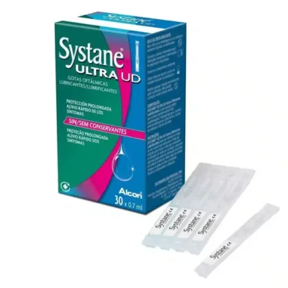 SYSTANE-ULTRA-UD-0.7-ML-SINGLE-DOSE-VIAL-30-EYE-DROPS. eye health, lubricant
