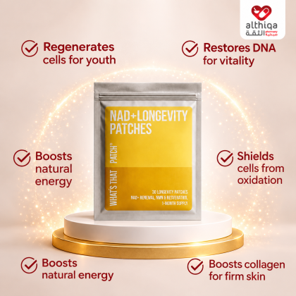 What's That Patch NAD+ Longevity 30 Patches, 1-Month Supply