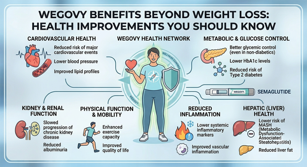 Wegovy health benefits cardiovascular | Thiqa Pharmacy