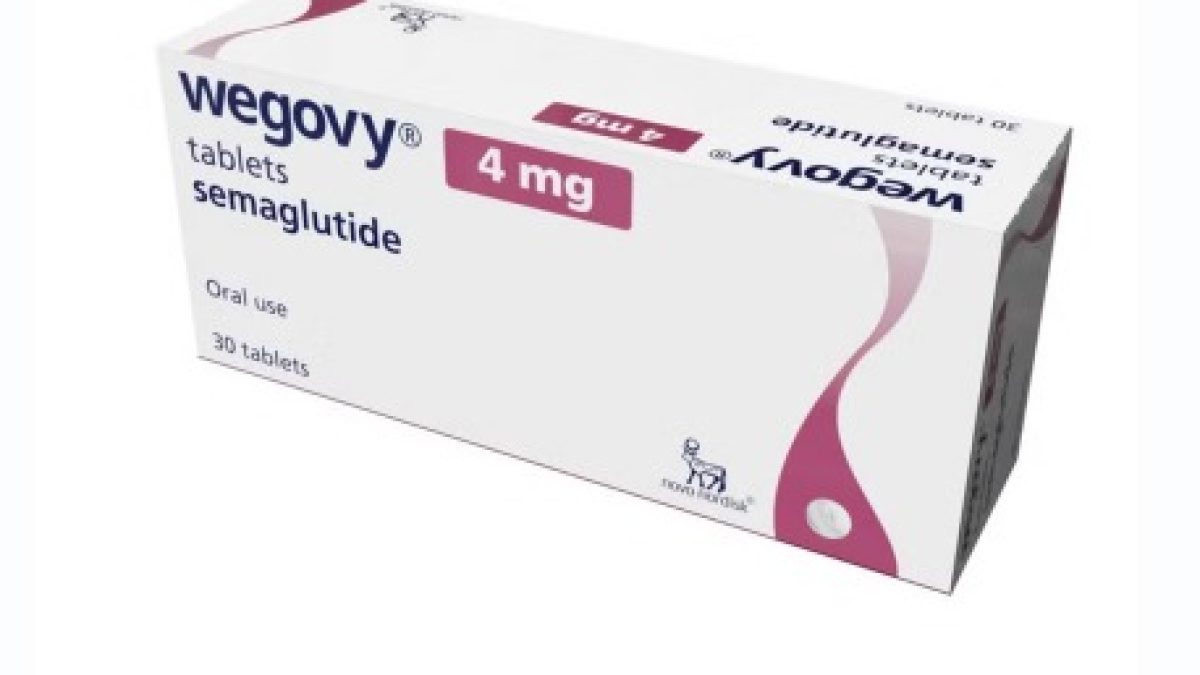 Wegovy Pills 4 mg GLP-1 - 30 Tablets